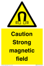 WM5495: Warning Strong magnetic field