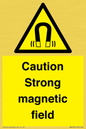 WM5495: Warning Strong magnetic field