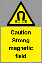 WM5495: Warning Strong magnetic field