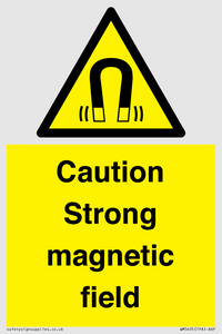 WM5495: Warning Strong magnetic field