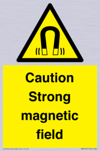 WM5495: Warning Strong magnetic field
