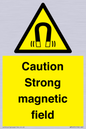 WM5495: Warning Strong magnetic field