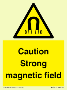 WM5495: Warning Strong magnetic field