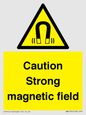 WM5495: Warning Strong magnetic field