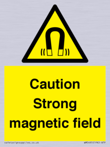 WM5495: Warning Strong magnetic field
