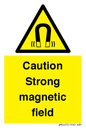 WM5495: Warning Strong magnetic field