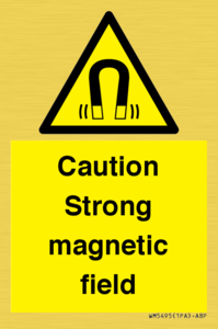WM5495: Warning Strong magnetic field
