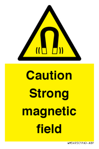 WM5495: Warning Strong magnetic field