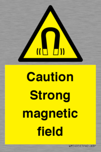WM5495: Warning Strong magnetic field