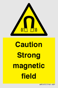 WM5495: Warning Strong magnetic field