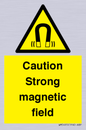 WM5495: Warning Strong magnetic field