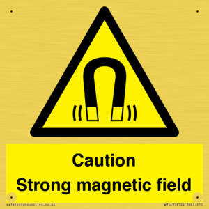 WM5495: Warning Strong magnetic field