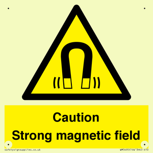 WM5495: Warning Strong magnetic field