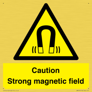 WM5495: Warning Strong magnetic field