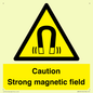 WM5495: Warning Strong magnetic field
