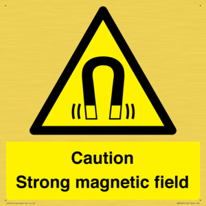 WM5495: Warning Strong magnetic field