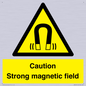 WM5495: Warning Strong magnetic field
