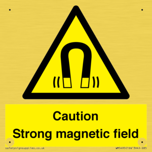 WM5495: Warning Strong magnetic field