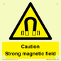 WM5495: Warning Strong magnetic field