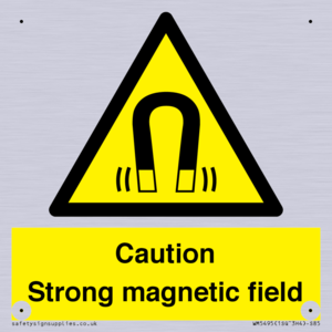 WM5495: Warning Strong magnetic field