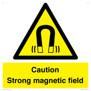 WM5495: Warning Strong magnetic field