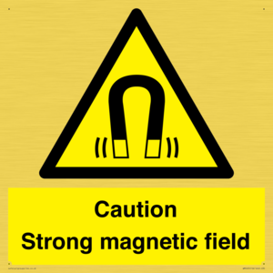 WM5495: Warning Strong magnetic field
