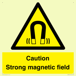 WM5495: Warning Strong magnetic field