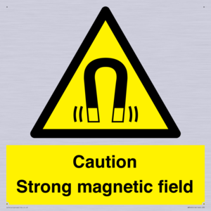 WM5495: Warning Strong magnetic field
