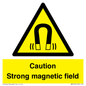 WM5495: Warning Strong magnetic field