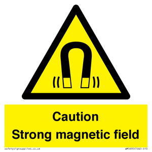 WM5495: Warning Strong magnetic field
