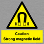 WM5495: Warning Strong magnetic field