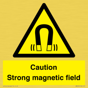 WM5495: Warning Strong magnetic field