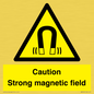 WM5495: Warning Strong magnetic field
