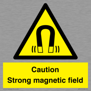 WM5495: Warning Strong magnetic field