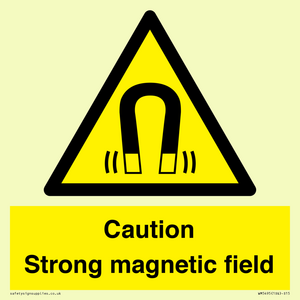 WM5495: Warning Strong magnetic field
