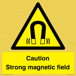 WM5495: Warning Strong magnetic field