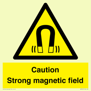 WM5495: Warning Strong magnetic field