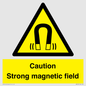 WM5495: Warning Strong magnetic field