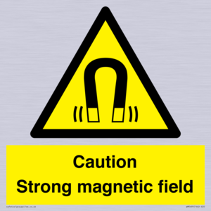 WM5495: Warning Strong magnetic field