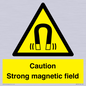WM5495: Warning Strong magnetic field