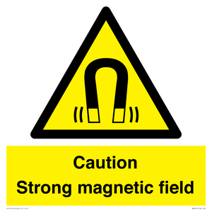 WM5495: Warning Strong magnetic field