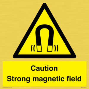 WM5495: Warning Strong magnetic field