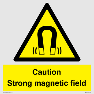 WM5495: Warning Strong magnetic field