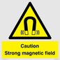 WM5495: Warning Strong magnetic field