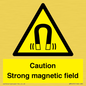 WM5495: Warning Strong magnetic field