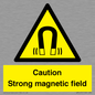 WM5495: Warning Strong magnetic field