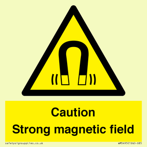 WM5495: Warning Strong magnetic field