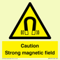 WM5495: Warning Strong magnetic field