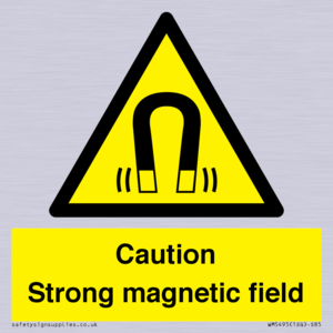 WM5495: Warning Strong magnetic field