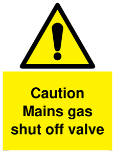WM5500: Mains gas shut off valve